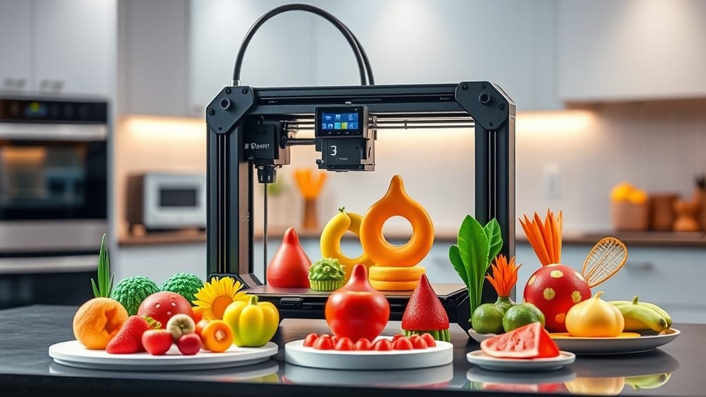 Impressão 3D de Alimentos: O Futuro da Culinária