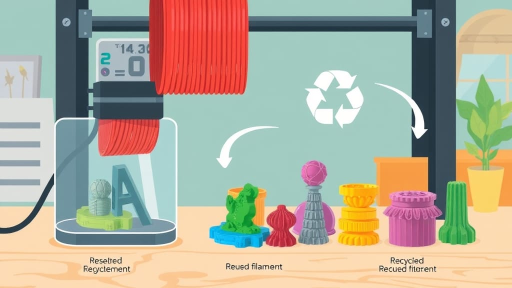 Reciclagem de Filamentos 3D: Sustentabilidade na Impressão